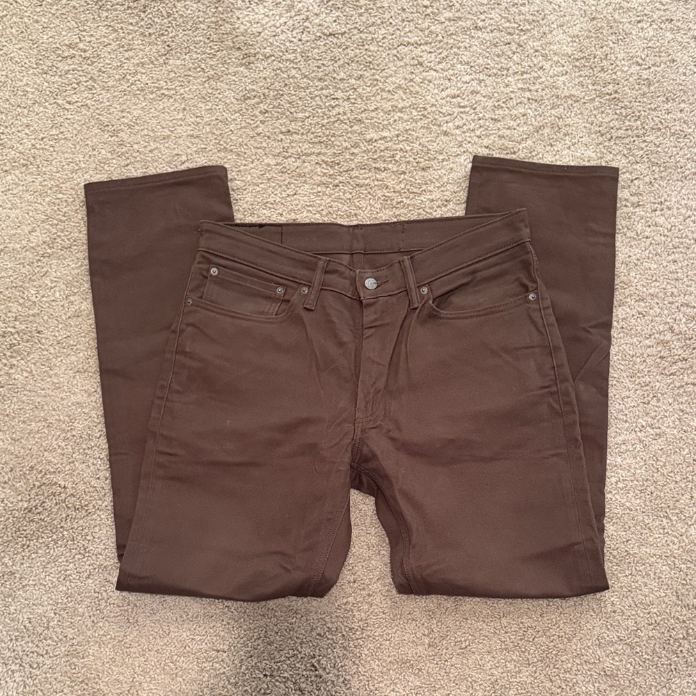 Levi's Chocolate Brown Jeans